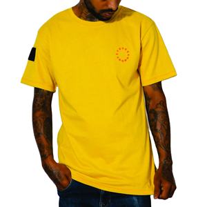 <b>Men's</b> <b>T</b>-<b>shirt</b> 100% Cotton Custom Logo Extended <b>Neck</b> Classic Luxury Vintage Drop Shoulder <b>High</b> Quality Oversized <b>T</b>-<b>Shirts</b> for <b>Men</b> - Product Image 1