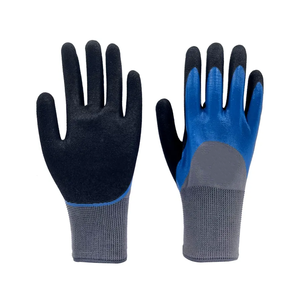 PU Safety <b>Gloves</b> Full Textured Anti-Slip <b>Knit</b> Wrist General Purpose Work <b>Gloves</b> Latex-Free Powder-Free - Product Image 3