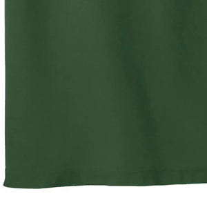 เสื้อโปโลสีเขียวเข้มสำหรับผู้ชาย ผ้าคอตตอนปิเก้ แขนสั้น สีเขียวป่า  แบบเรียบ  สำหรับชุดยูนิฟอร์มกอล์ฟ  รับสกรีนโลโก้ ขายส่ง - Product Image 2