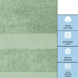 Green Solid Color Quick Dry Microfiber Sport Towel Men Absorbent Neck Gym Cooling Towel Sublimation Technique Custom Printed - Product Image 6