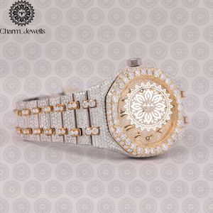 Reloj de Lujo para Hombre Charm Jewells, Caja de Acero Inoxidable, Esfera Analógica de 40 mm, Cierre Oculto con Botón, Cristal de Zafiro, Mecánico - Product Image 5