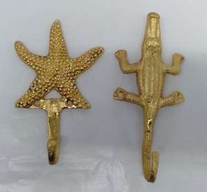 ที่แขวนผ้าพันคออะลูมิเนียมหล่อขึ้นรูปทรงผีเสื้อและเปลือกหอย ดีไซน์สวยงาม นิยมใช้กันอย่างแพร่หลาย สำหรับแขวนหมวกและเสื้อโค้ท รับสั่งซื้อจำนวนมาก - Product Image 2