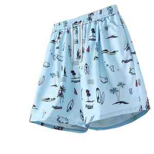 Conjunto Casual de Verano para Hombre, de Algodón Suave con Acabado Melocotón, Transpirable y Extra Cómodo, con Estampado, MOQ Bajo - Product Image 5