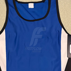 Singlet de Lucha Profesional para Hombre, Corte Regular, Spandex/Poliéster, Logotipo Personalizado, Secado Rápido, Duradero, Transpirable, Calidad Premium, 220g - Product Image 3