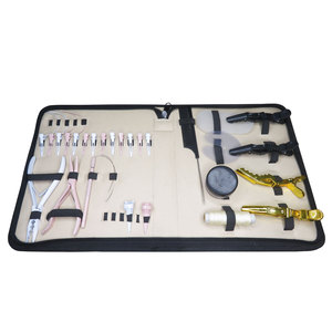 Kit Profesional de Herramientas para Extensiones de Cabello de Acero Inoxidable de Alta Calidad, Alicates de Crimpado, Tijeras, Pinzas para Cabello, Herramientas para Separar el Cabello, Comercial - Product Image 6