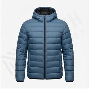 Chaqueta acolchada de secado rápido con cuello levantado para hombre, diseño de estilo callejero para exteriores de invierno, decorada a bajo precio, hecha en Pakistán para hombre - Product Image 2