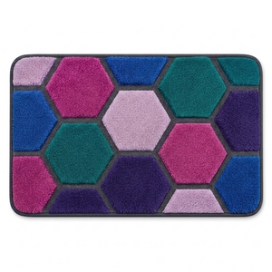 Tapis de bain moderne à séchage rapide et haute absorption, confectionné en tissu de qualité supérieure pour un confort doux et une construction durable. - Product Image 4