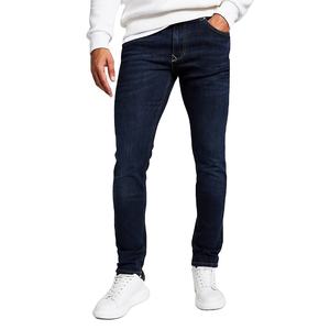 Pantalones vaqueros de mezclilla de algodón 100% para hombre, diseño de logotipo personalizable, transpirable, antibolitas, cintura media, última impresión Digital, ropa para hombre - Product Image 6