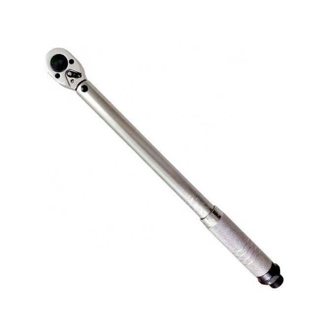 Professional 3/8" Square Drive Micrometer Ratchet Torque Wrench with Bi-Direction Click