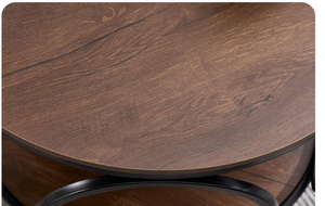 Offre Spéciale Table d'appoint en bois faite à la main en métal de luxe de haute qualité Table basse centrale en métal pour salon extérieur et intérieur - Product Image 2