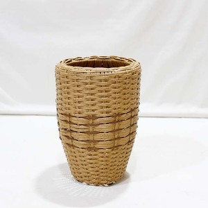 Macetas de Plástico y Metal con Aspecto de Mimbre para Decoración de Interiores, Exteriores, Patio y Balcón, en Oferta - Product Image 5