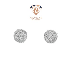 Hip Hop Moissanite <b>Earrings</b> Diamond <b>Stud</b> Moissanite <b>Earrings</b> Moissanite <b>Stud</b> <b>Earrings</b> Custom Hip Hop <b>Earrings</b> For Womens - Product Image 3