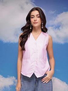 Camisa de playa para mujer con botones, ligera y fresca, para vacaciones de verano, ropa informal - Product Image 2