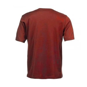 เสื้อยืดลำลองผู้ชายพร้อมดีไซน์แผงแนวนอนที่หน้าอก - ผ้าฝ้ายสวมใส่สบายแขนสั้นแฟชั่นฤดูร้อนเสื้อท่อนบนทนทานระบายอากาศได้ดี - Product Image 2
