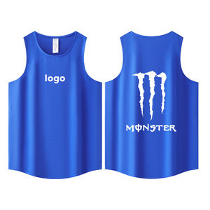 Quick Dry 100% polyester Sports Seamless <b>Men's</b> Marathon Breathable Custom Race <b>Singlet</b> Running Gym Tank Top <b>Men</b> - Product Image 4