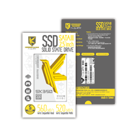 KINGSMAN GAMING SSD interne SATA 3.0 de 128 Go de 2,5 pouces avec mémoire flash 3D NAND et garantie de 5 ans pour PC