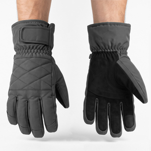 Gants de ski unisexes imperméables personnalisés pour l'hiver, compatibles avec les écrans tactiles, à doigts entiers, pour le sport, isolés et matelassés - Product Image 4