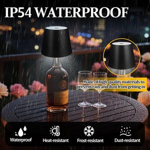 Portable Wireless Bottle Lamp Attachment with 5200mAh Rechargeable Battery <b>LED</b> <b>Touch</b> Control 3 <b>Light</b> Modes for Bar Restaurant - Product Image 6