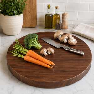Planche à découper rectangulaire en bois pour plateau de service à fromage, galettes de pain, fruits, facile à nettoyer, compatible lave-vaisselle, réutilisable - Product Image 6