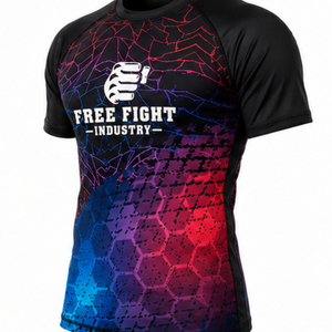 Rashguard personnalisé BJJ No Gi avec impression par sublimation, Rashguard MMA avec faible MOQ - Product Image 5