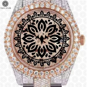 Reloj de Lujo para Hombre Charm Jewells, Caja de Acero Inoxidable de 40 mm, Cristal de Zafiro, Movimiento Mecánico Analógico, Resistente al Agua 10 Bar - Product Image 1