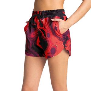 Pantalones Cortos de Running para Mujer, Diseño Aerodinámico, Baja Resistencia al Viento, Ajuste Aerodinámico, Alta Velocidad, Ropa de Entrenamiento para Pista - Product Image 1