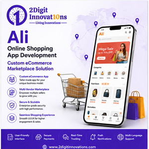 Desarrollo de Aplicaciones de Compras en Línea Ali por 2Digit Innovations |   Solución Personalizada para Plataformas de Comercio Electrónico para /Linux/MAC/ Stock - Product Image 1