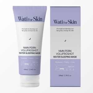 ผลิตภัณฑ์ดูแลผิวหน้าแบบดั้งเดิมของเกาหลี K-Beauty Whatiforskin NMN PDRN วอลลูม โปร ช็อต วอเตอร์ สลีปปิ้ง มาส์ก ผลิตในเกาหลี - Product Image 6