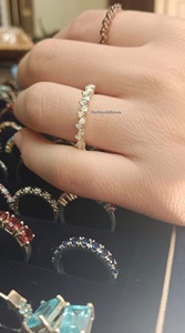 Natural <b>Opal</b> <b>Ring</b> Vintage <b>Opal</b> Band <b>Opal</b> Wedding Band <b>Opal</b> <b>Ring</b> Dainty <b>Opal</b> <b>Ring</b> Engagement Birthstone <b>Ring</b> Matching Band <b>Ring</b> - Product Image 5