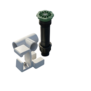 hydroplus international photovoltaic array wash sprinkler outlet riser tee connector clamp frame pipe securing mounting <b>set</b> - Product Image 1