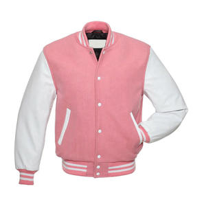 Veste universitaire pour homme en molleton de laine enduit, col montant, sur mesure, vente en gros 2022, fabricant professionnel - Product Image 6