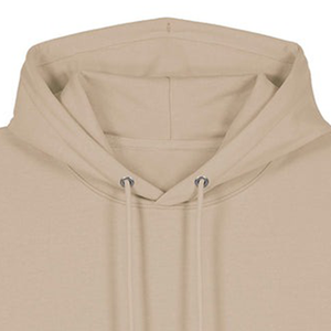 Unisex <b>Pink</b> Hooded Sweatshirt Boxy Fit Solid Color Casual Long Sleeve Fleece Polyester/Cotton Breathable Winter Wear - Product Image 4