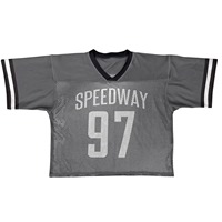 Maillots de lacrosse sublimés personnalisés en maille de haute qualité pour la vente en gros, 100 % polyester, avec nom personnalisé, grandes tailles, manches courtes