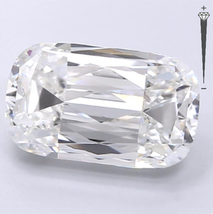 Diamante Cultivado en Laboratorio con Certificación IGI, 4.33 CT, Corte Ashoka, Color F, Claridad VVS2, CVD LG 704584450, ROYAL GEMS SUPER Jewelry Makin - Product Image 3