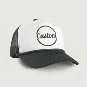 Gorra Trucker Personalizada con Logotipo, Estructurada, de Malla, para Exteriores, con Bordado, Visera Curva, de Poliéster, Ajustable - Product Image 1