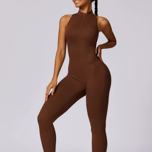 Conjunto Deportivo de Alta Calidad Personalizado para Gimnasio, Mono Deportivo de Una Pieza, Ropa de Yoga para Mujer, Mono Deportivo para Mujer - Product Image 1