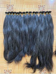 CDYHAIRVN Extensions de cheveux 100% naturels pas chers, mèches de cheveux vietnamiens bruts, mèches de cheveux vierges non traitées, couleur brune lisse - Product Image 2