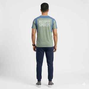 เสื้อยืดคอกลมแบบริงเกอร์ขายส่งสำหรับผู้ชายและเด็กผู้ชาย หลายสี แขนยาว ดีไซน์สำหรับแบรนด์ส่วนตัว ผลิตจากโพลีเอสเตอร์/ผ้าฝ้าย - Product Image 2