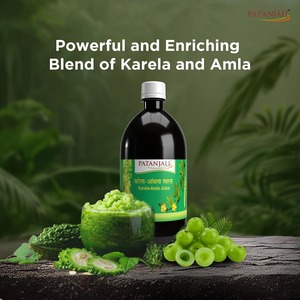 Jugo de Karela-Amla Patanjali, Extracto Herbal Líquido, Grado Alimenticio, en Botella, Para Todas las Estaciones - Product Image 4