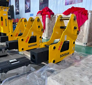 SOOSAN Hydraulic Breaker Model SB40 side type suitable for <b>mini</b> excavators ,backhoe loaders, skid steer loader for small demolit - Product Image 5