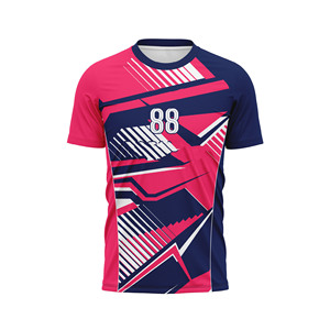Maillot de football personnalisé par sublimation pour homme, séchage rapide, respirant, manches courtes, uniforme d'entraînement et de match, haut de sport - Product Image 2