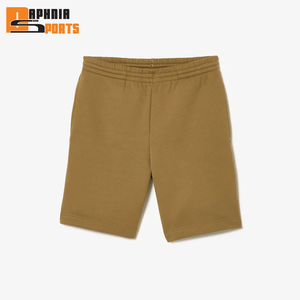 Pantalones Cortos Casuales Personalizados para Hombre, 100% Algodón, Sólidos, Ecológicos, Transpirables, de Secado Rápido, con Cintura Elástica Media, Logotipo Frontal, de Tela Gruesa - Product Image 6