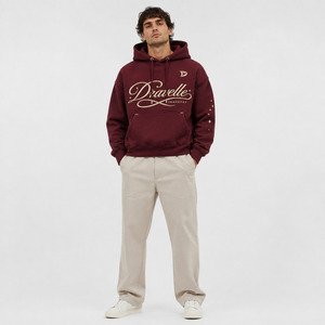 Fabricante de Ropa Urbana Personalizada OEM, Sudaderas con Capucha para Hombre, Felpa Gruesa, Estilo Oversize - Product Image 4