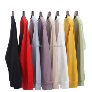 Sweat-shirt à col rond personnalisé OEM sweats à capuche en coton vierge unisexe grande taille sweats à capuche unisexe et fabricants de sweatshirts - Product Image 1