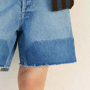 Vêtements décontractés pour les acheteurs en gros, prix d'usine avantageux avec logo, shorts en jean vintage 2026 pour femmes, confort moderne - Product Image 4