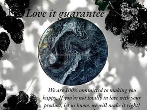 Plateau tournant pivotant moderne fait à la main avec plateau tournant léger et écologique pour la salle à manger, la cuisine et le salon - Product Image 3