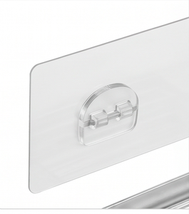 Stainless Steel Bathroom Soap Dish Rack Rectangular Shape Wall Mount Minimalist Modern Design For Bathroom And <b>Kitchen</b> Use - Product Image 3