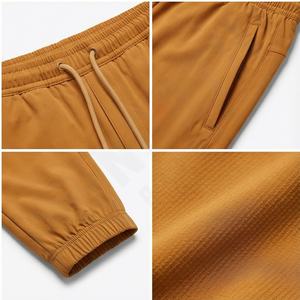 กางเกงขาบานสีดำทรงหลวมโอเวอร์ไซส์สำหรับผู้ชายกางเกงวอร์มผ้าไนลอนโพลีเอสเตอร์สำหรับวิ่งจ๊อกกิ้ง - Product Image 4