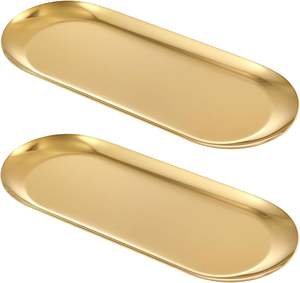 Plateau de service traditionnel en laiton pour servir des collations, des fruits secs, des bonbons, du thé, du café à la maison, dans la cuisine ou sur la table à manger. - Product Image 6