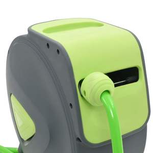 Enrouleur de tuyau d'eau mural rétractable automatique 65.6 '+ 6.6' pour utilisation dans le jardin - Product Image 4